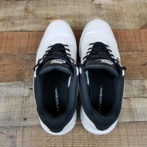 Nike Durasport 4 Men Sz 10 Wide White Black Golf Shoe Low Athletic 844550-100 - Picture 5 of 9